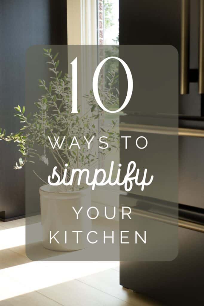 olive tree beside a fridge