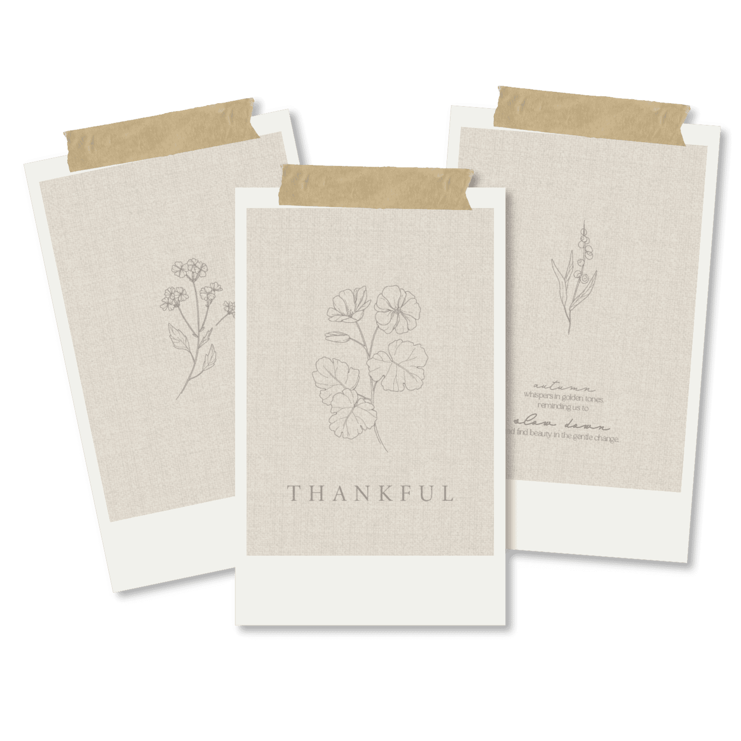 Floral Fall Art Download