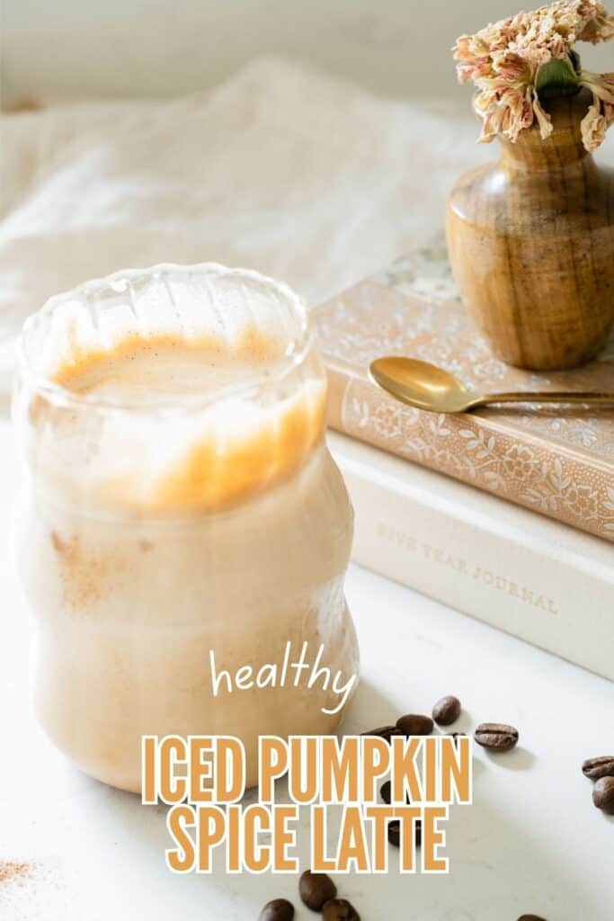 iced latte in the sunshine