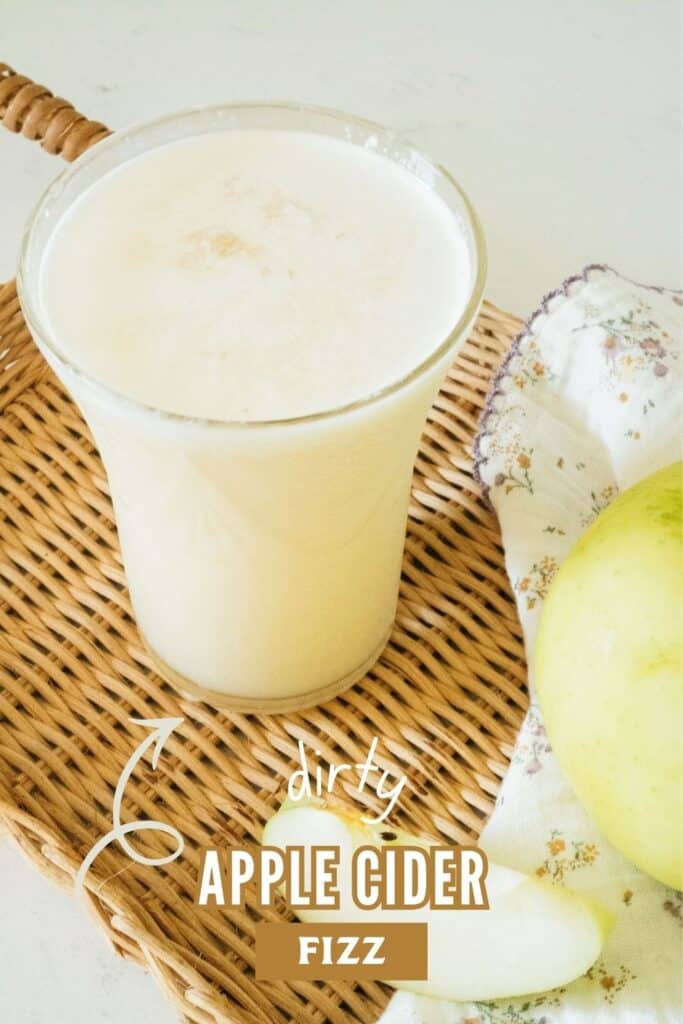 dirty cider with apples